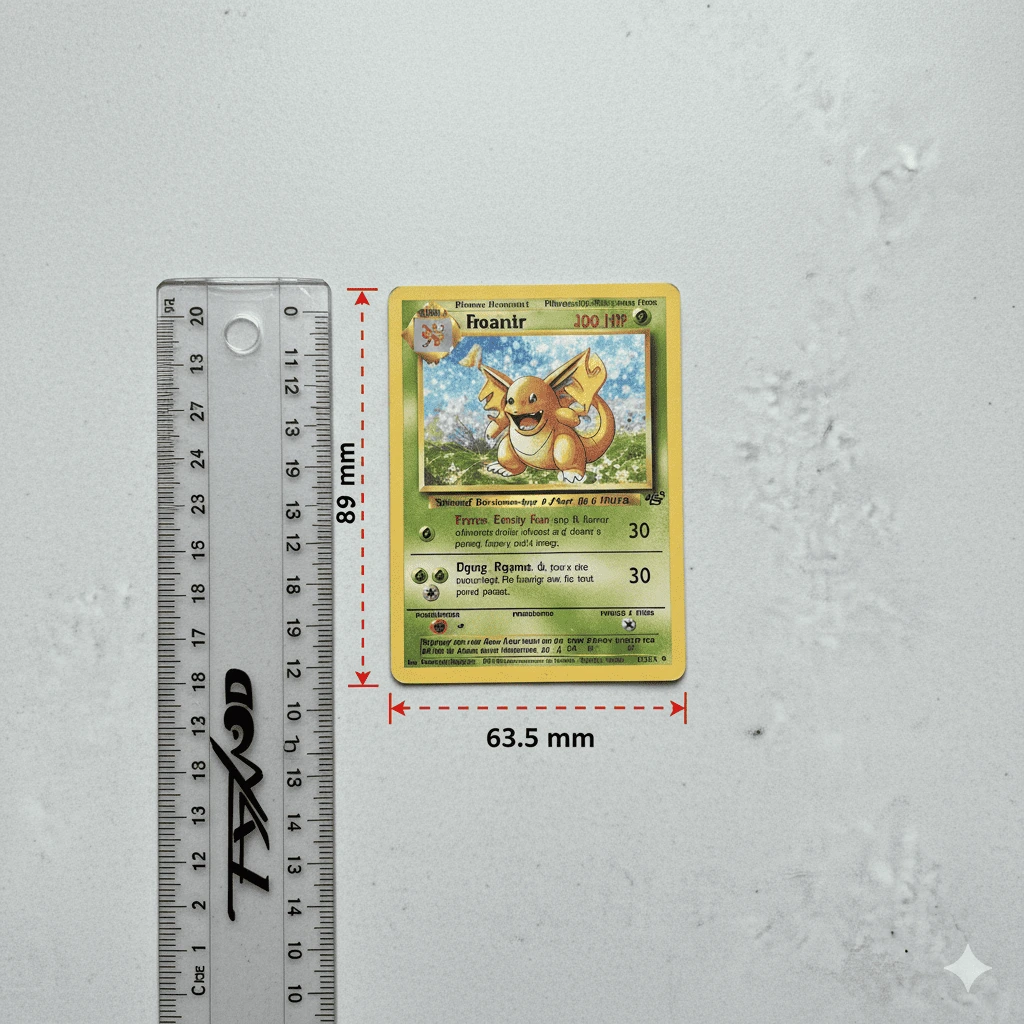 Is Pokemon Card Stock A35 Thick Standard?