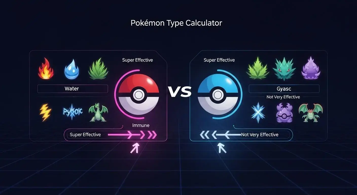 How to Use Pokemon Type Calculator (Simple 2025 Guide & Advantage of it)