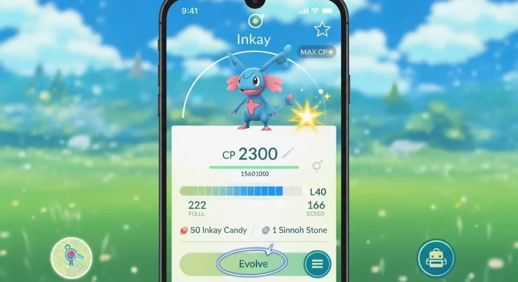 How to Evolve Inkay in Pokémon GO
