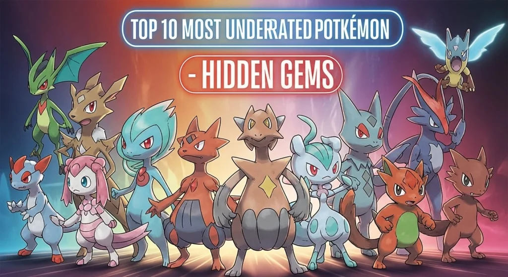 Top 10 Most Underrated Pokémon